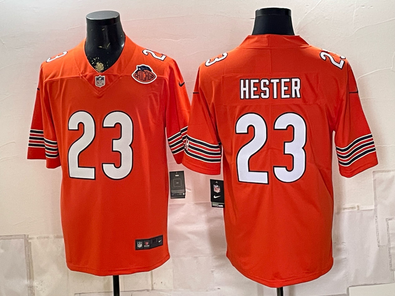 Men 2026 Chicago Bears #23 Hester orange Nike Limited NFL Jersey 0903004->chicago bears->NFL Jersey
